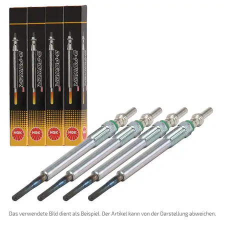 4x NGK 5968 Y-547AS D-POWER 47 Gl&uuml;hkerze BMW E81 E87 E46 E90 E91 E60 E61 X3 E83 M47 N47
