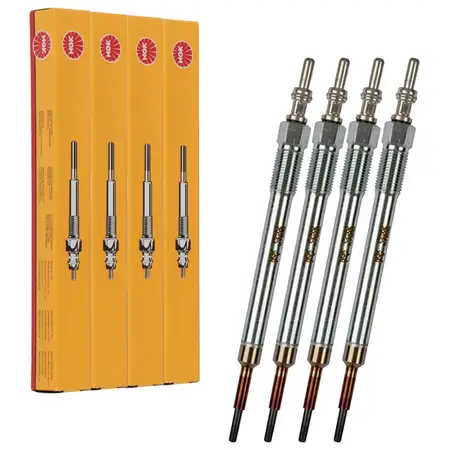 4x NGK 92738 Gl&uuml;hkerze f&uuml;r LAND ROVER Discovery 5 L462 Sport L550 Range Rover Evoque 2.0D