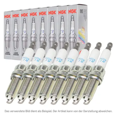 8x NGK 94940 ILKAR7C10 LASER IRIDIUM Z&uuml;ndkerze f&uuml;r LAND ROVER Discovery 4 Range Rover 3 4