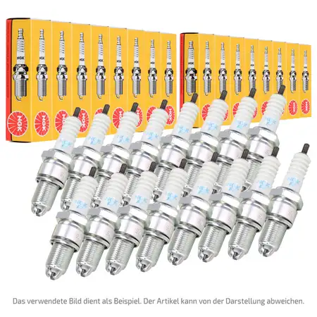 16x NGK 5444 LZTR4A-11 Z&uuml;ndkerze f&uuml;r JEEP Grand Cherokee 3 5.7 V8 4x4 326 PS ab 01.2006