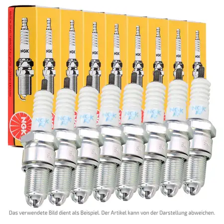 8x NGK 7892 BKR6EKUE Z&uuml;ndkerze f&uuml;r VW Passat B5.5 3B3 3B6 4.0 W8 275 PS 101905607