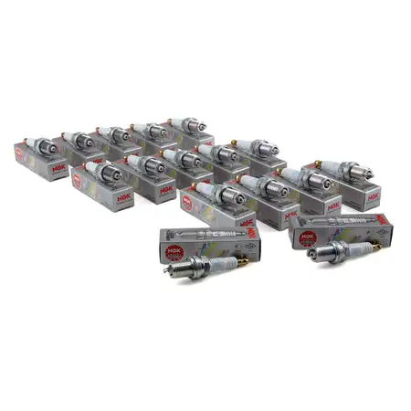 16x NGK 4292 PFR5R-11 Z&uuml;ndkerze f&uuml;r MERCEDES W202 W210 W211 W463 W163 W220 M113 0031599403