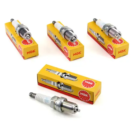 4x NGK 7121 BCPR6ES-11 Z&uuml;ndkerze f&uuml;r FORD Escort 4 5 6 Fiesta 2 3 Orion 2 3 Sierra 1.4-1.8