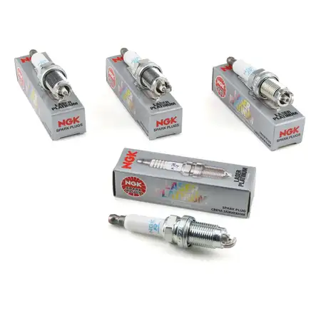 4x NGK 7742 PZFR5N-11T Z&uuml;ndkerze f&uuml;r VW GOLF 5 Passat B6 Touran 1T1/2 AUDI A3 8P 2.0 FSI