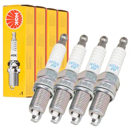4x NGK 1691 ZKR7A-10 Z&uuml;ndkerze f&uuml;r FIAT 500 312_ Panda 169_ Punto 199_ 1.2 1.4