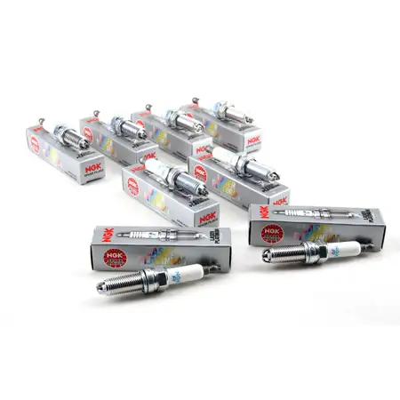 8x NGK 4471 LKR8AP Z&uuml;ndkerze f&uuml;r BMW 3er E90 E92 E93 M3 420 PS S65 12120032273