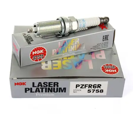 NGK 5118 Z&uuml;ndkerze PLZKAR6A-11 f&uuml;r RENAULT Clio 3 Laguna 3 Megane 3 2.0 16V