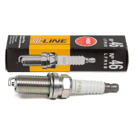 NGK 92297 Z&uuml;ndkerze V-LINE 46 f&uuml;r CITROEN C4 C5 1 2 3 Jumpy PEUGEOT 206 307 407 806 Expert