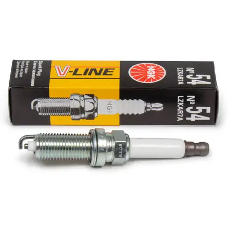 NGK 96142 Z&uuml;ndkerze V-LINE 54 f&uuml;r CITROEN C2 C3 1 C4 1 PEUGEOT 206 207 RENAULT Clio 2 3