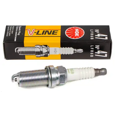 NGK 96197 Z&uuml;ndkerze V-LINE 47 f&uuml;r CITROEN Berlingo B9 C2 C3 PEUGEOT 206 Partner 1.6/2.0