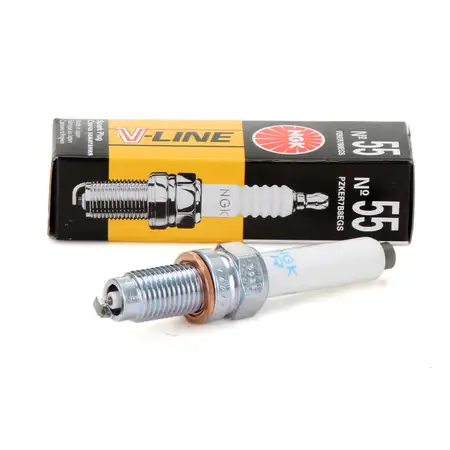 NGK 97124 Z&uuml;ndkerze V-Line 55 f&uuml;r AUDI A1 A3 SEAT Ibiza 4 Leon 5F Golf 7 Polo 6R 1.2/1.4