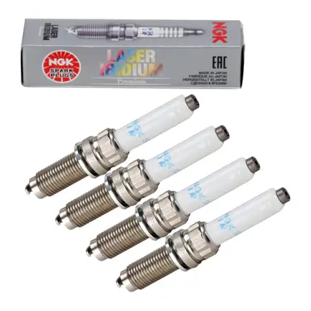 4x NGK 95248 Z&uuml;ndkerze f&uuml;r BMW 1er 2er 3er 4er 5er 6er 7er X1 X2 X3 X4 X5 X6 Z4 MINI B48