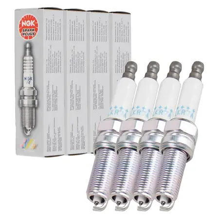 4x NGK 4288 PLKR7A Z&uuml;ndkerze f&uuml;r HYUNDAI I10 1 I20 1 1.2 MERCEDES W204 S204 C180 M271