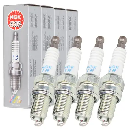 4x NGK 93311 IKR9J8 LASER IRIDIUM Z&uuml;ndkerze f&uuml;r ABARTH ALFA ROMEO FIAT JEEP LANCIA 1.4