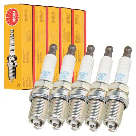 5x NGK 3783 BKR6ES Z&uuml;ndkerze f&uuml;r VOLVO V70 1 875 876 2.0 2.4 143/165 PS 3517980
