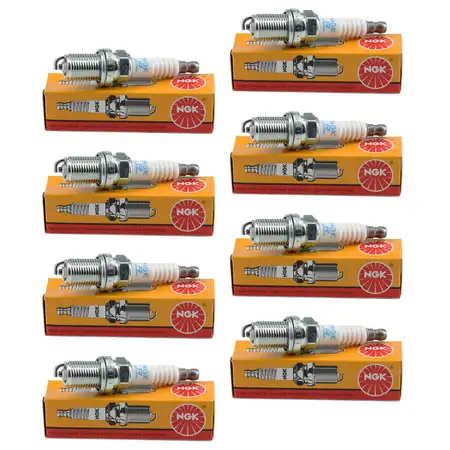 8x NGK 7642 BKR5EZ Z&uuml;ndkerze f&uuml;r MERCEDES-BENZ W124 W210 W140 R129 M119