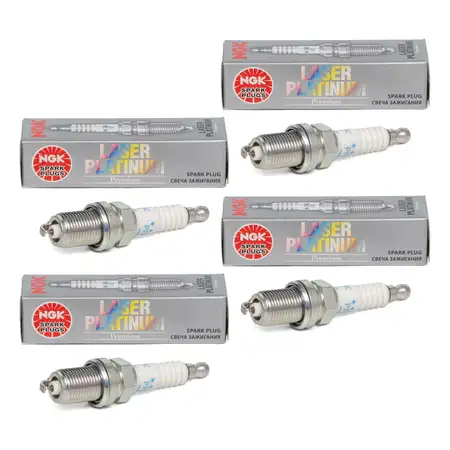4x NGK 3500 PFR6B Z&uuml;ndkerze f&uuml;r VOLVO C70 1 S40 1 S60 1 S70 S80 1 V40 V70 1 2 2.0 T