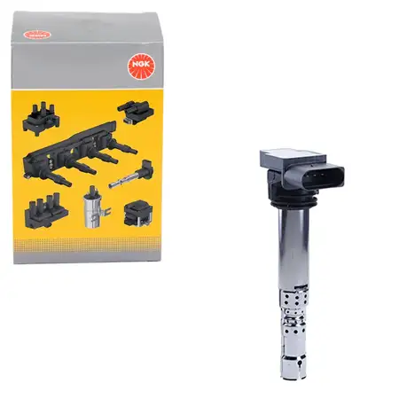 NGK 48047 U5017 Z&uuml;ndspule f&uuml;r VW Passat B5.5 4.0 W8 Phaeton Touareg 7L AUDI A8 4D 4E 6.0
