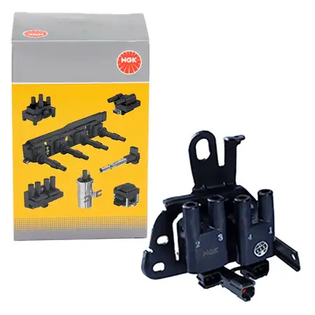 NGK 48166 U2036 Ignition Module for Hyundai Coupe 2 GK, Elantra 3 XD, Matrix FC 1.8, 2.0
