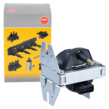 NGK 48191 Ignition Coil and Ignition Module for ROVER 200 XW, 220 Turbo, 400, 2 XW, 420 Turbo, GLC170