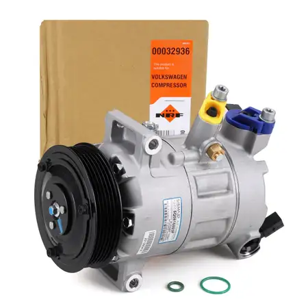 NRF 32936 EASY FIT Klima Kompressor f&uuml;r VW Golf 5 6 7 Passat AUDI 8V 8P Leon Octavia 2 3 4