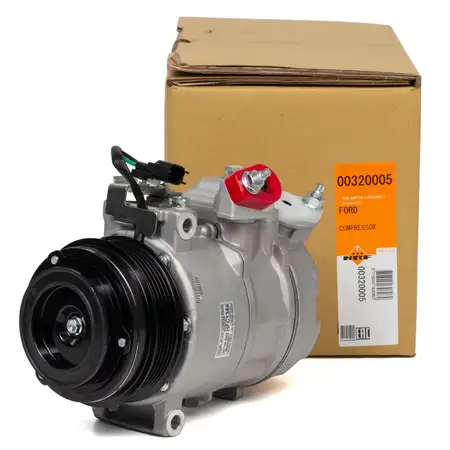 NRF 320005 Kompressor Klimaanlage f&uuml;r FORD Focus 3 C-Max 2 Mondeo 4 S-Max 1.5/1.6 TDCi