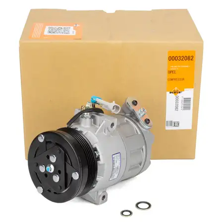 NRF 32082 EASY FIT Kompressor Klimaanlage f&uuml;r OPEL Astra G Corsa C Meriva A A 1.4-2.0