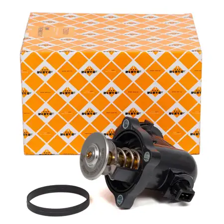 NRF 725001 EASY FIT Thermostat + Dichtung f&uuml;r BMW E46 316-318i E60 520i Z3 1.9i M43 N40