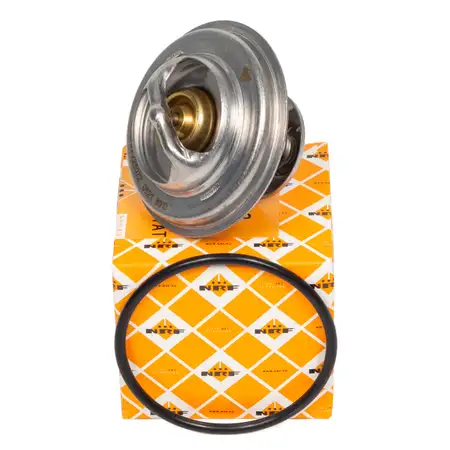 NRF EASY FIT Thermostat + Dichtung f&uuml;r BMW E30 E12 E28 E24 E32 M20 M30 M50 S14 11231265085