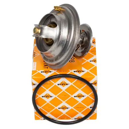 NRF 725098 EASY FIT Thermostat + Dichtung f&uuml;r VW Passat B2 T4 AUDI 100 200 80 076121113A