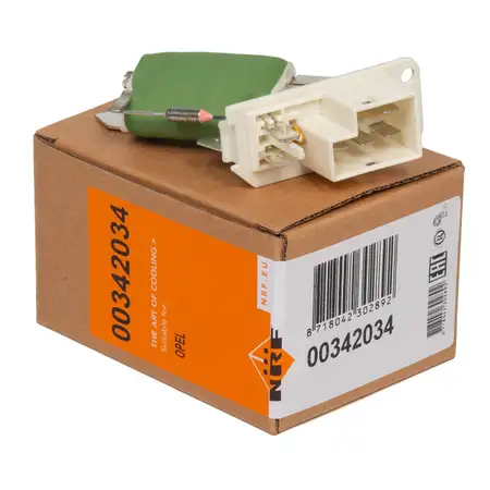 NRF 342034 Resistor for interior fan for OPEL Astra F, G, Calibra A, A 1845791 90383817