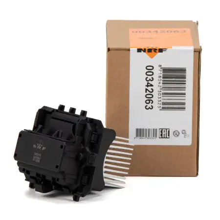 NRF 342063 Widerstand Innenraumgebl&auml;se f&uuml;r RENAULT Clio 3 Megane Scenic 3 2 7701209850