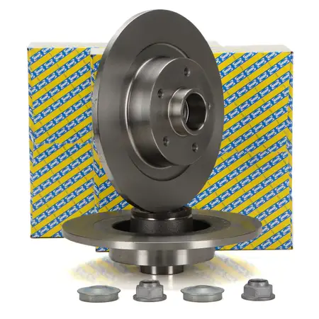 SNR Bremsscheiben + Radlager Satz f&uuml;r RENAULT Scenic 4 Talisman hinten 432029176R
