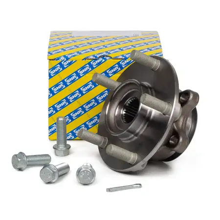 SNR R168.73 Radlagersatz Radnabe f&uuml;r NISSAN Qashqai 1 J10 X-Trail T31 vorne