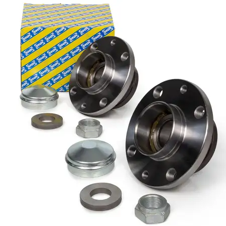 2x SNR R158.46 Radlagersatz f&uuml;r ALFA ROMEO CHRYSLER CITROEN FIAT LANCIA PEUGEOT hinten