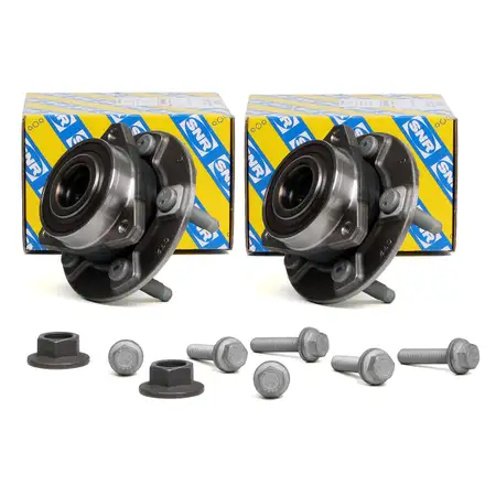 2x SNR R153.58 Radlagersatz f&uuml;r OPEL Insignia A ab 01.2009 vorne 328042/13507374
