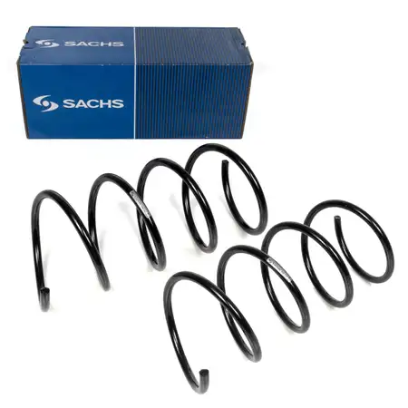 2x SACHS 998647 Fahrwerksfeder f&uuml;r MERCEDES W203 S203 CL203 CLK C209 A209 vorne 2033214604