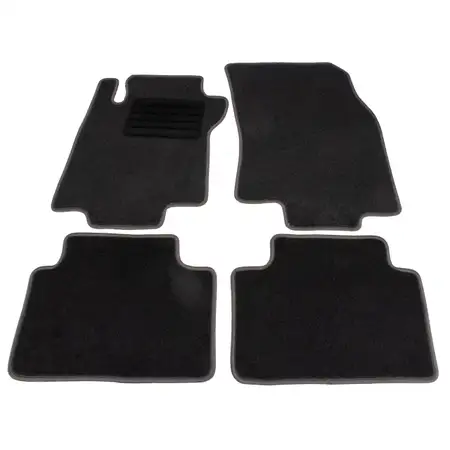 SCH&Ouml;NEK Veloursmatten Fu&szlig;matten Automatten f&uuml;r NISSAN X-Trail T33 ab 07.2021 4-teilig