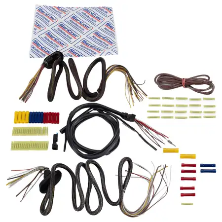 2x SENCOM Kabelbaum Kabelsatz Kofferraum Heckklappe f&uuml;r BMW 5er E61 Touring links + rechts