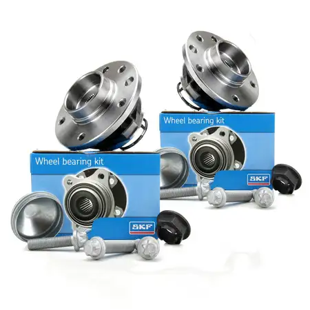 2x SKF VKBA3651 Radnabe Radlager 5-Loch f&uuml;r OPEL Astra H Zafira B vorne 1603254