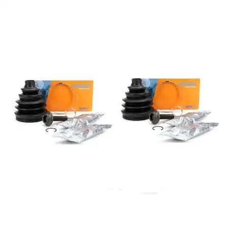 2x SPIDAN 24684 Achsmanschette Satz f&uuml;r AUDI A4 B8 A5 8T 8F A6 C7 Q5 8R radseitig