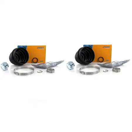 2x SPIDAN 21588 Achsmanschette Satz f&uuml;r AUDI A2 SEAT Ibiza SKODA Fabia VW Polo radseitig