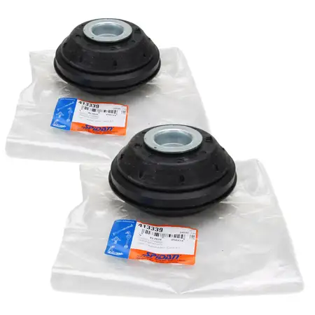 2x SPIDAN Federbeinlager + W&auml;lzlager f&uuml;r OPEL Adam Corsa D E vorne 344653/55703313
