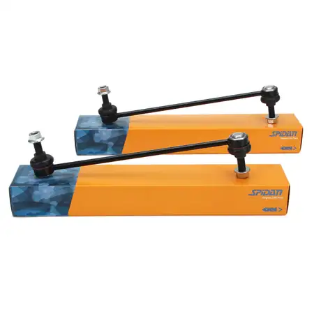 2x SPIDAN Koppelstange f&uuml;r OPEL Astra J Insignia A Meriva B Zafira C SAAB 9-5 vorne 350618