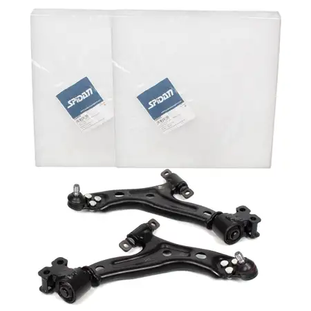 2x SPIDAN Querlenker + Halter + Traggelenk f&uuml;r OPEL Karl C16 vorne unten