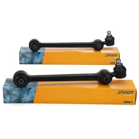 2x SPIDAN 45585 Querlenker L&auml;ngslenker f&uuml;r VW Polo Derby 86 86c vorne unten 861407151B