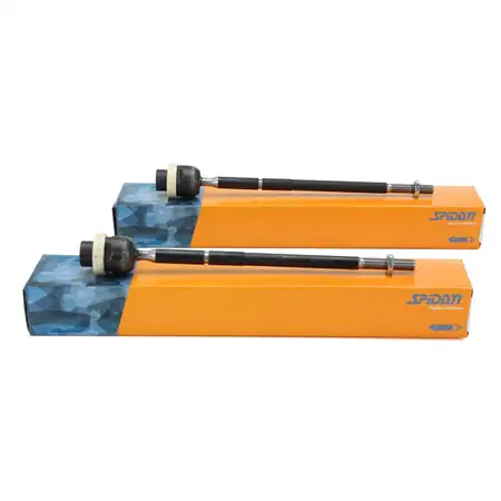 2x SPIDAN Spurstange Axialgelenk f&uuml;r OPEL Combo Corsa C bis Fgst.-Nr. vorne