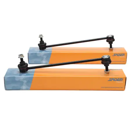 2x SPIDAN Koppelstange f&uuml;r DACIA Duster RENAULT Laguna 3 Latitude vorne/hinten