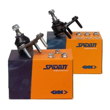 2x SPIDAN Traggelenk f&uuml;r AUDI A3 SEAT Leon SKODA Octavia VW Golf 5-7 vorne unten