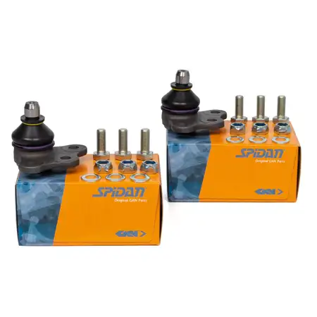 2x SPIDAN Traggelenk f&uuml;r OPEL Combo Corsa C Tigra B TwinTop vorne unten